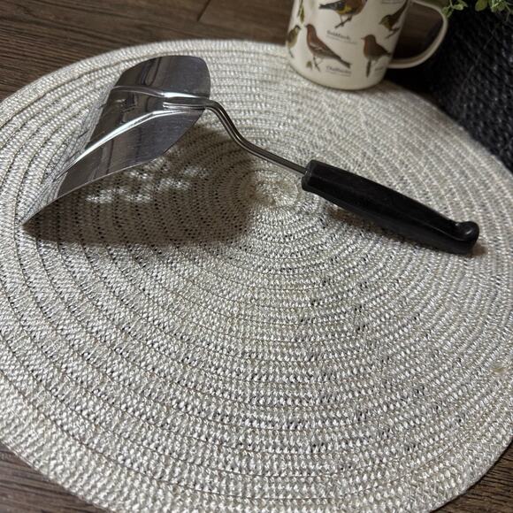 Foley MPLS Spatula Flipper VTG Wide Slotted Curved Stainless Steel Turner MCM - Picture 6 of 12